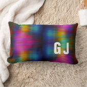 最小化初期化カラフルデザイン ランバークッション (ブランケット)