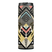 最小幾何学模様：パターンデザイン タンブラー (裏面)