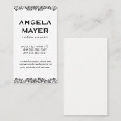 最小要ファンシー素 名刺 (正面/裏面)