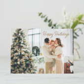 最小限のスクリプト中立メッセエレガントージ シーズンカード (スタンド正面)