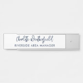 最小限のスクリプト会社の人事スタッフ サインプレート (正面)