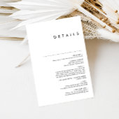 最小限のモダン詳細エンクロージャカード エンクロージャーカード