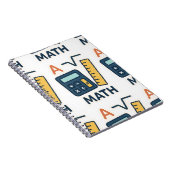 最小限の数学の主題 – 計算機、規則 ノートブック (右側)