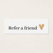 最小限の白黒フェイク金ゴールドハート紹介 (正面)