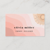 最小限のQRコード名刺テンプレート 名刺 (裏面)