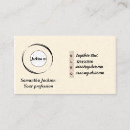 最小限のQRコード 名刺