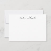 最小限モダン白黒スクリプトタイポグラフィ