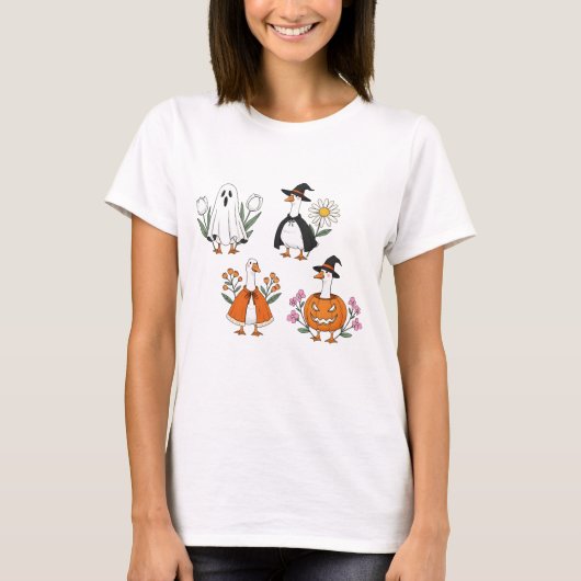 最強に可愛いガチョウギャング Tシャツ (正面)