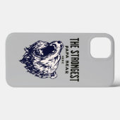 最強のパパベヤが父の日をパーソナライズ Case-Mate iPhoneケース (裏面 (横))