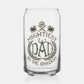 最強のパパ ガラス缶 (裏面)