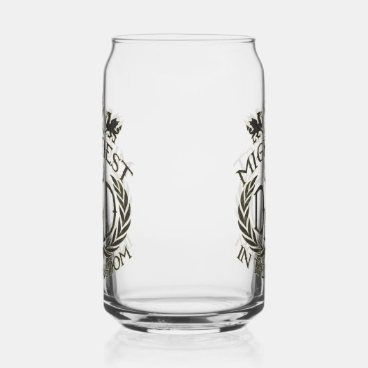 最強のパパ ガラス缶 (右)