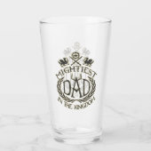 最強のパパ タンブラーグラス (裏面)