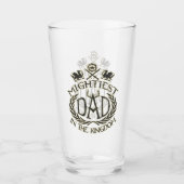 最強のパパ タンブラーグラス (正面)