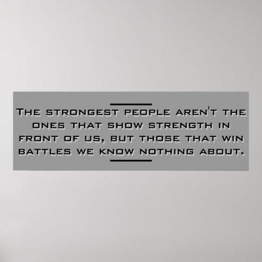 最強の人のポスター ポスター (正面)