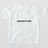 最強の王 Tシャツ (レイダウン裏面)