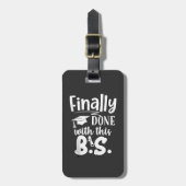 最後にこのBS卒業2025おもしろいで完了 ラゲッジタグ (正面縦)