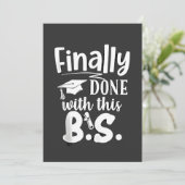 最後にこのBS卒業2025おもしろいで完了 案内状 (スタンド正面)