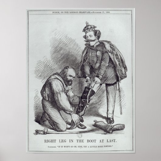 最後にブーツの右脚' ポスター (正面)