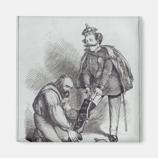 最後にブーツの右脚' マグネット (正面)