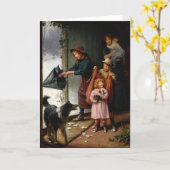 最後にホーム | アーサー・ジョン・エルセリ カード (黄色い花)