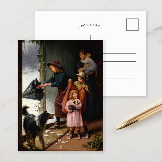 最後にホーム | アーサー・ジョン・エルセリ ポストカード