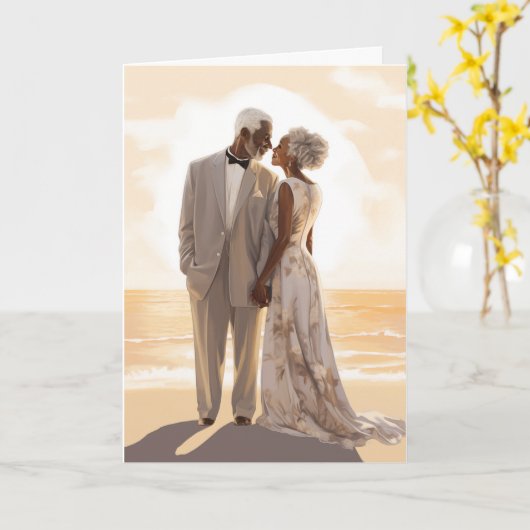 最後に一緒 カード (黄色い花)