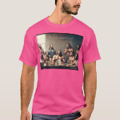 最後に作成されたサプリメントおもしろいボディビル Tシャツ (正面)