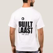 最後に作成したレンチアイコン強いT型 Tシャツ (裏面)