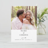 最後に写真の結婚式の日付を保存 セーブザデート (スタンド正面)