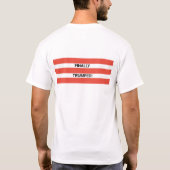 最後に切り札をつけたTシャツ Tシャツ (裏面)