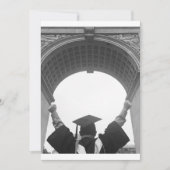 最後に卒業生! 招待状 (正面)