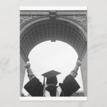 最後に卒業生! 招待状