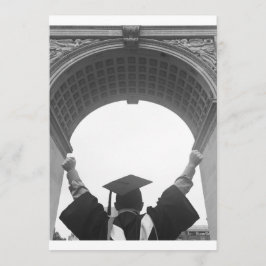 最後に卒業生! 招待状