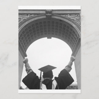 最後に卒業生! 招待状