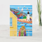 最後に家 カード (正面)