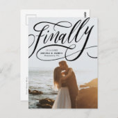 最後に延期されたCovid写真の日付を保存 ポストカード (正面/裏面)