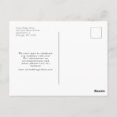 最後に延期されたCovid写真の日付を保存 ポストカード (裏面)