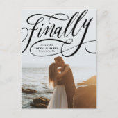 最後に延期されたCovid写真の日付を保存 ポストカード (正面)