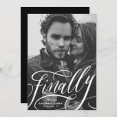 最後に延期されたCovid写真の日付を保存 招待状 (正面/裏面)