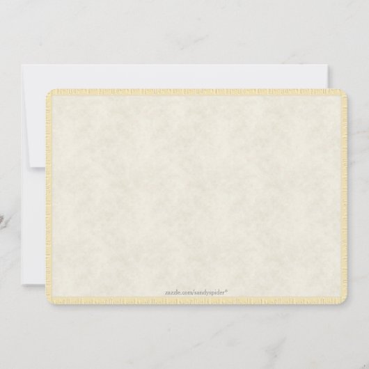 最後に日付の茶色の髪のカップルおもしろいカードを保存 セーブザデート (裏面)