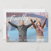 最後に日付の青い縞を救って下さい セーブザデート (正面)