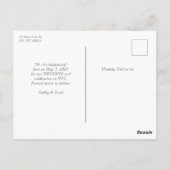 最後に日付を保存 ポストカード (裏面)