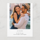 最後に日付を保存 ポストカード (正面)