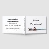 最後に無料で釣り、幸せな退職 ゲストブック (全面)