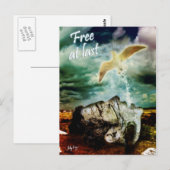 最後に無料 – はがき (正面/裏面)