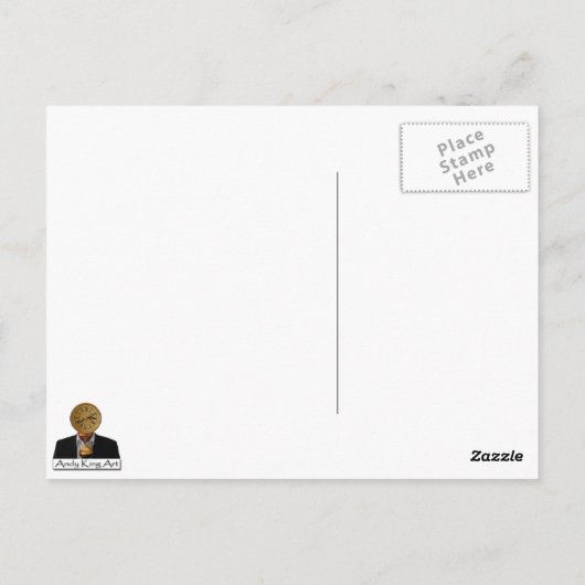 最後に無料 – はがき (裏面)