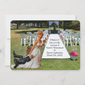 最後に異人種間結婚のカップルを取得2 招待状 (正面)