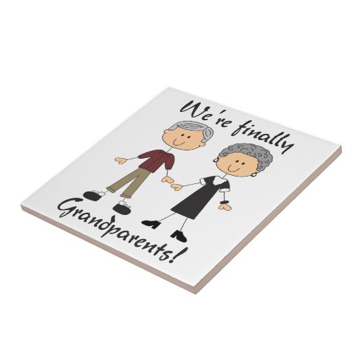 最後に祖父母 タイル (側面)