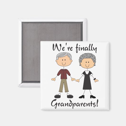 最後に祖父母 マグネット (正面/裏面)