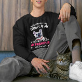 最後に私のフランス人はまだ私の愛犬家を愛している スウェットシャツ